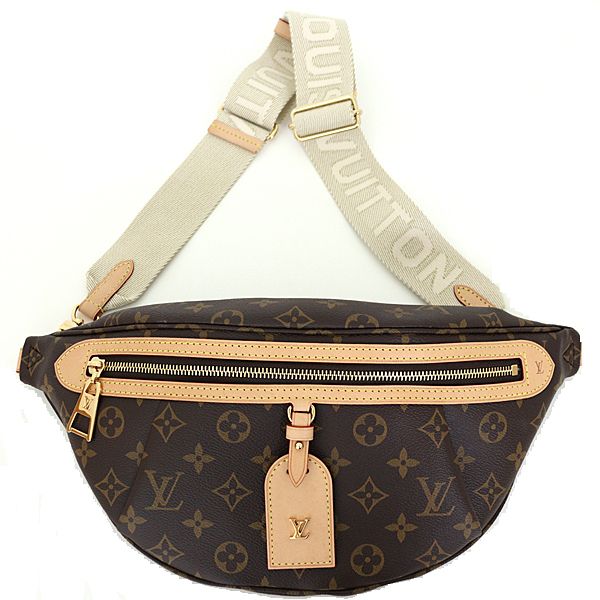 Louis Vuitton High Rise Cross Belt Bag Monogram Brown