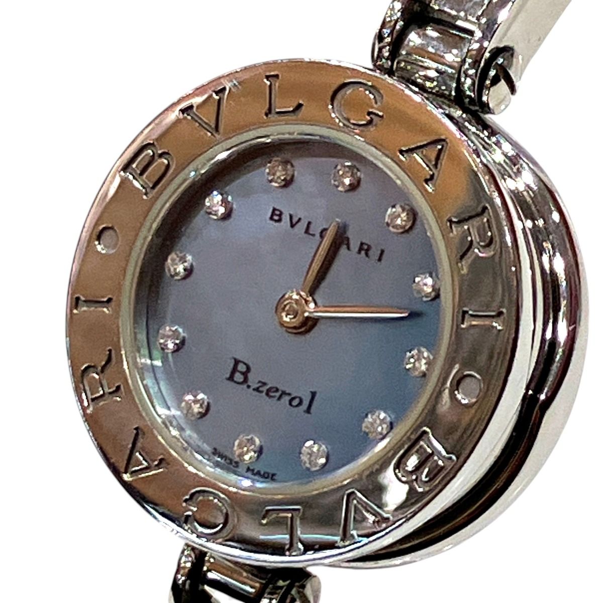 Bvlgari B.zero1 Watch SS Quartz Blue Dial — view 2