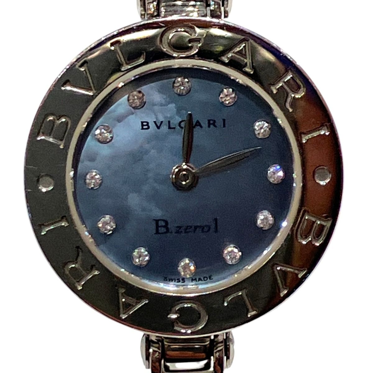 Bvlgari B.zero1 Watch SS Quartz Blue Dial