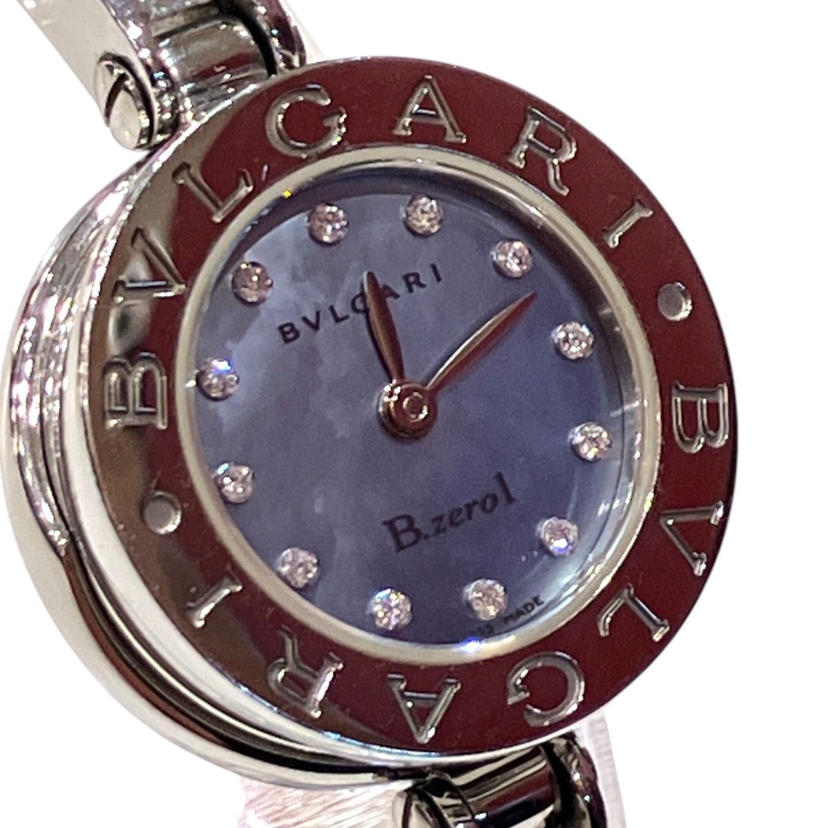 Bvlgari B.zero1 Watch SS Quartz Blue Dial — view 3