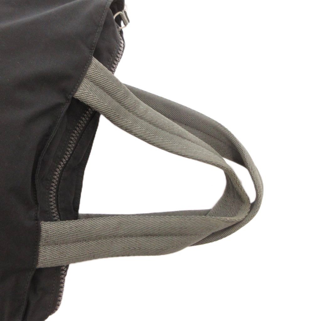 Prada Sport Tote Bag Handle Logo Polyester Black — view 5