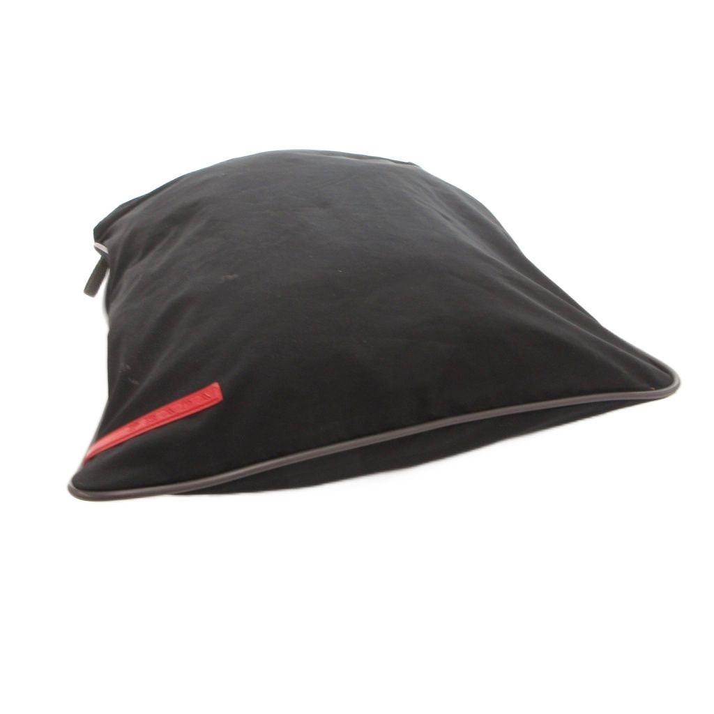 Prada Sport Tote Bag Handle Logo Polyester Black — view 4