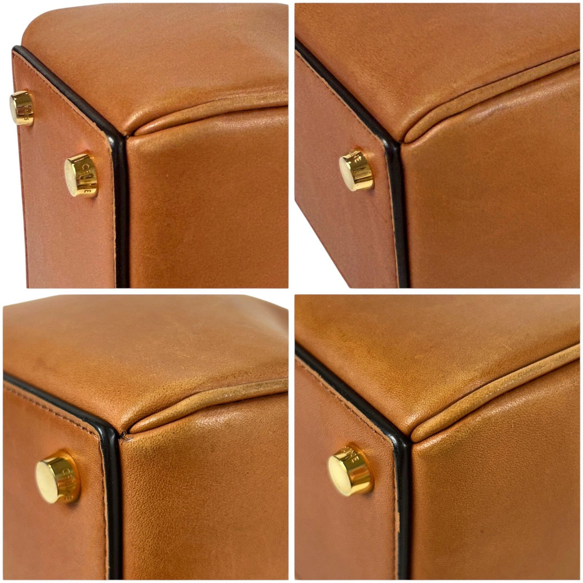 Celine Small 16 Bag Seize Handbag Brown — view 7