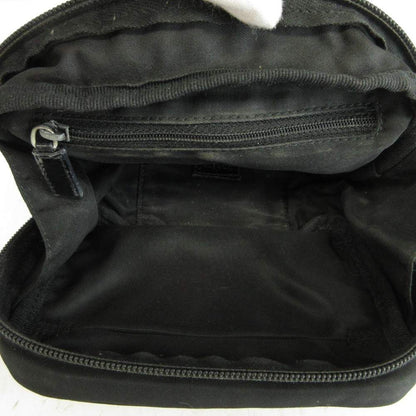 Prada Makeup Pouch Case Nylon Zip Around Black — view 3