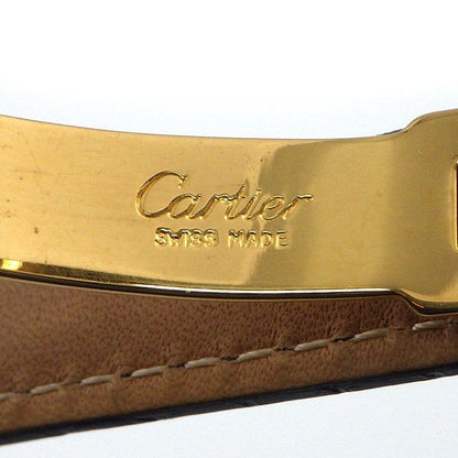Cartier Watch Must Vendome SM Gray White Dial Roman Index Calfskin Strap 925 — view 5
