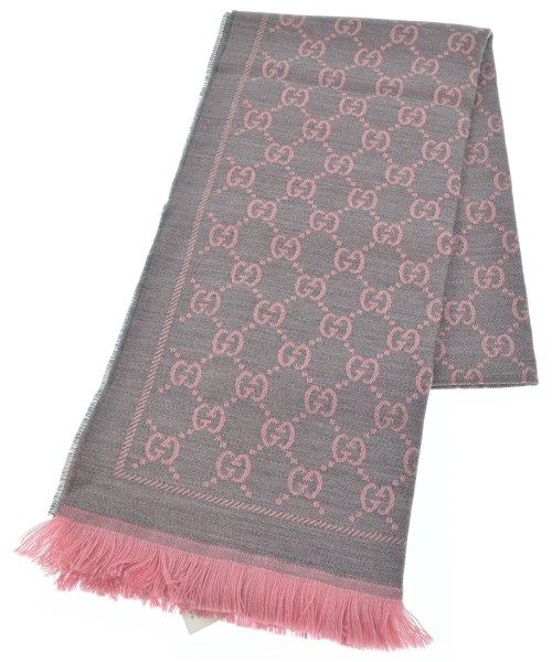 Gucci Shawl Scarf Gray
