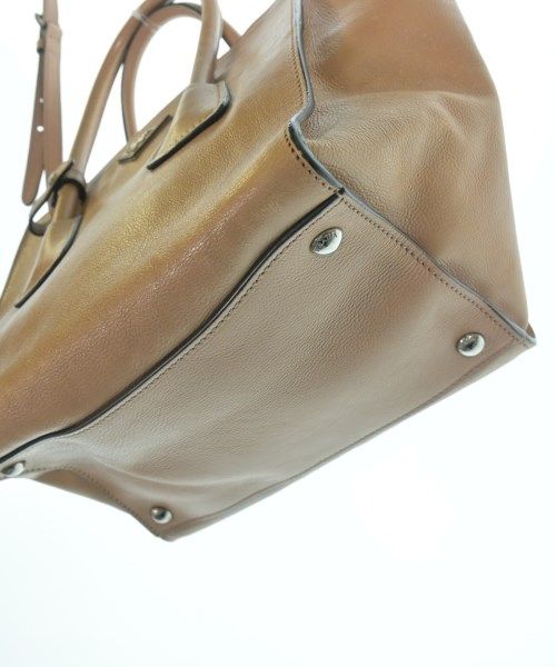 Prada Leather 2-Way Handbag Beige — view 6