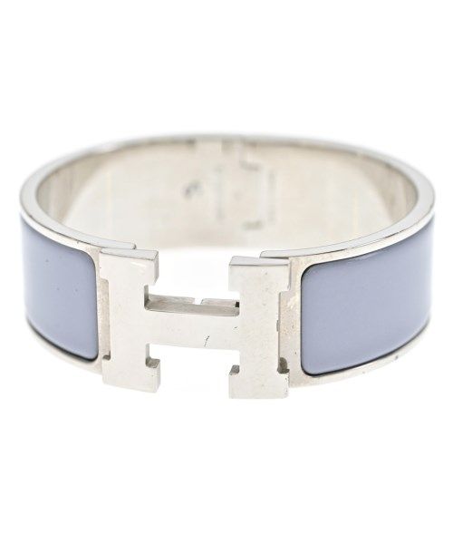 Hermes Clic Clac GM Bracelet Bangle Silver