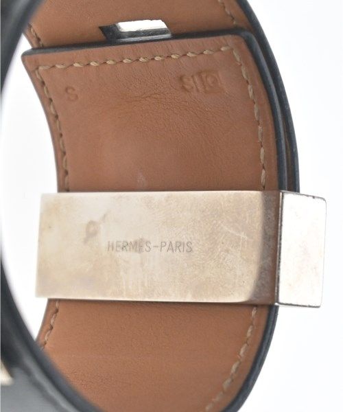Hermes Collier de Chien Bracelet Bangle Silver — view 5