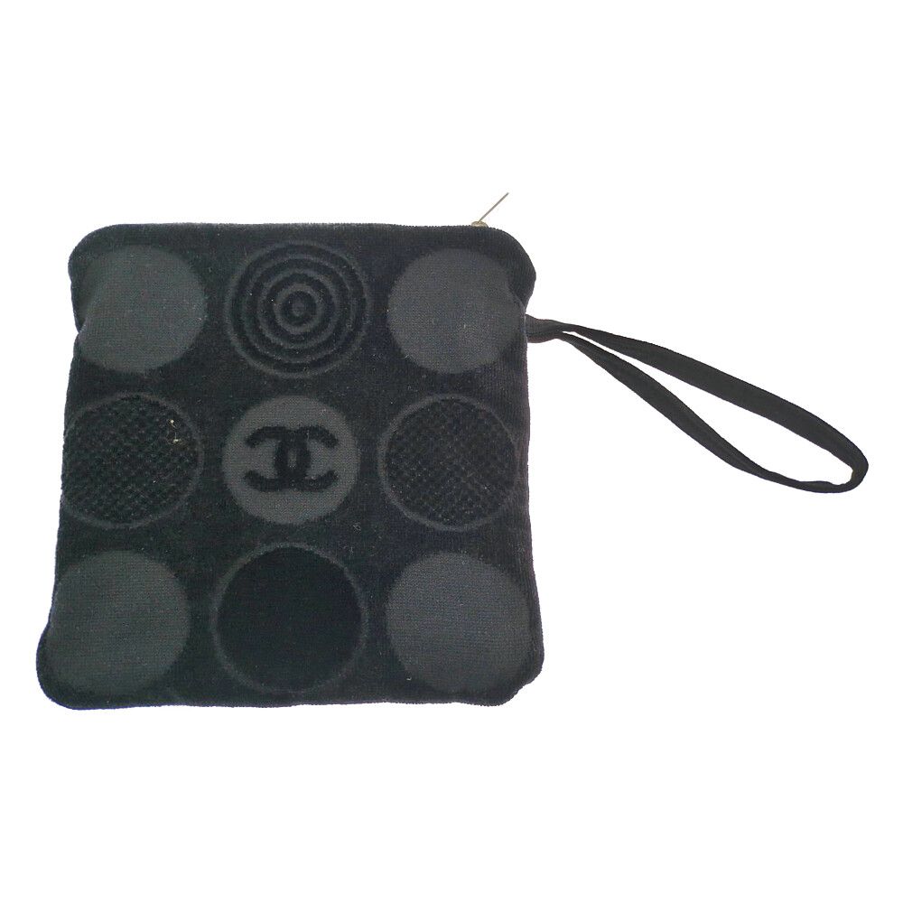 Chanel Dot CC Logo Travel Bag Black — view 2