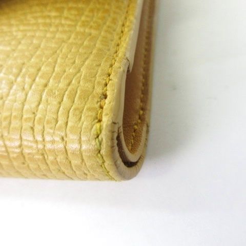 Loewe Trifold Wallet Yellow — view 7