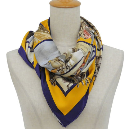 Hermes Carre 90 Voyage en Russie Russia Silk Scarf — view 2