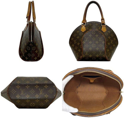 Louis Vuitton Handbag Ellipse PM Monogram Canvas Vachetta Leather Brown — view 2