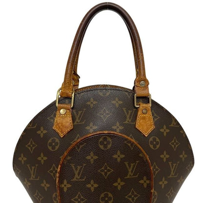 Louis Vuitton Handbag Ellipse PM Monogram Canvas Vachetta Leather Brown — view 6