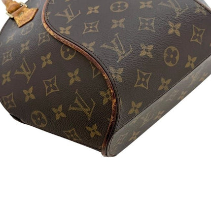 Louis Vuitton Handbag Ellipse PM Monogram Canvas Vachetta Leather Brown — view 8