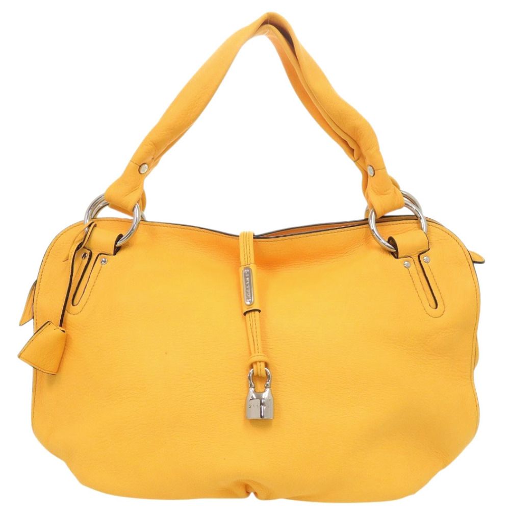 Celine Bittersweet Leather Yellow Handbag