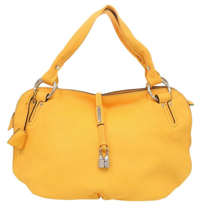 Celine Bittersweet Leather Yellow Handbag