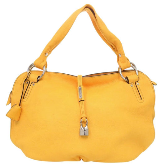 Celine Bittersweet Leather Yellow Handbag