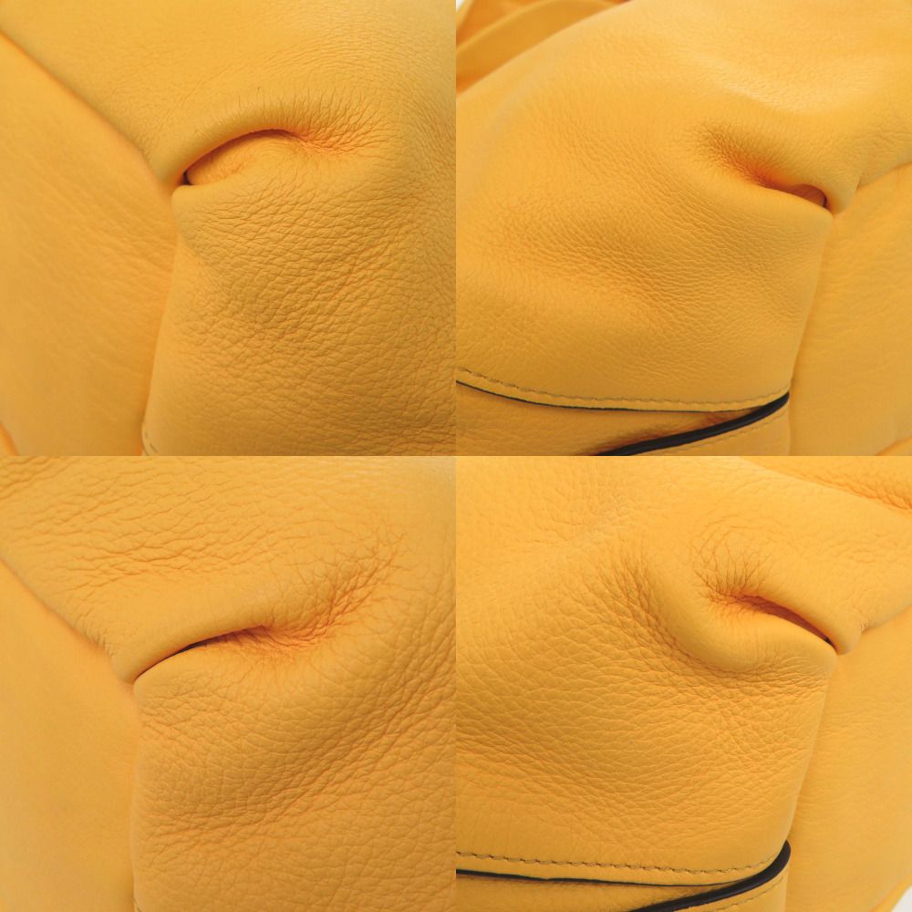 Celine Bittersweet Leather Yellow Handbag — view 4