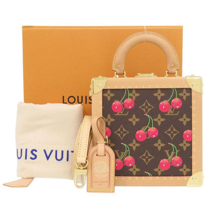 Louis Vuitton Takashi Murakami Mini Square Trunk Cherry Monogram IC Handbag LV — view 2