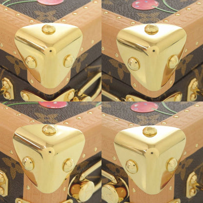 Louis Vuitton Takashi Murakami Mini Square Trunk Cherry Monogram IC Handbag LV — view 6