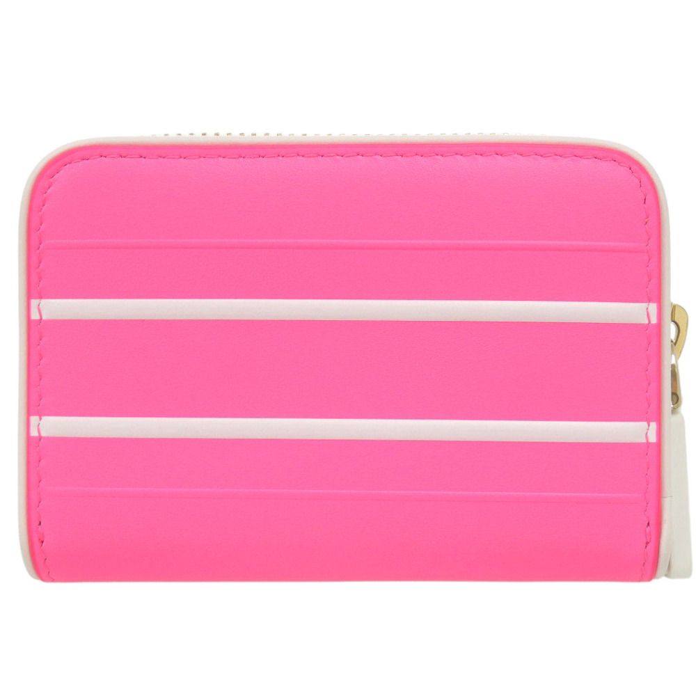 Dior Leather Pink Coin Purse Card Case — view 3