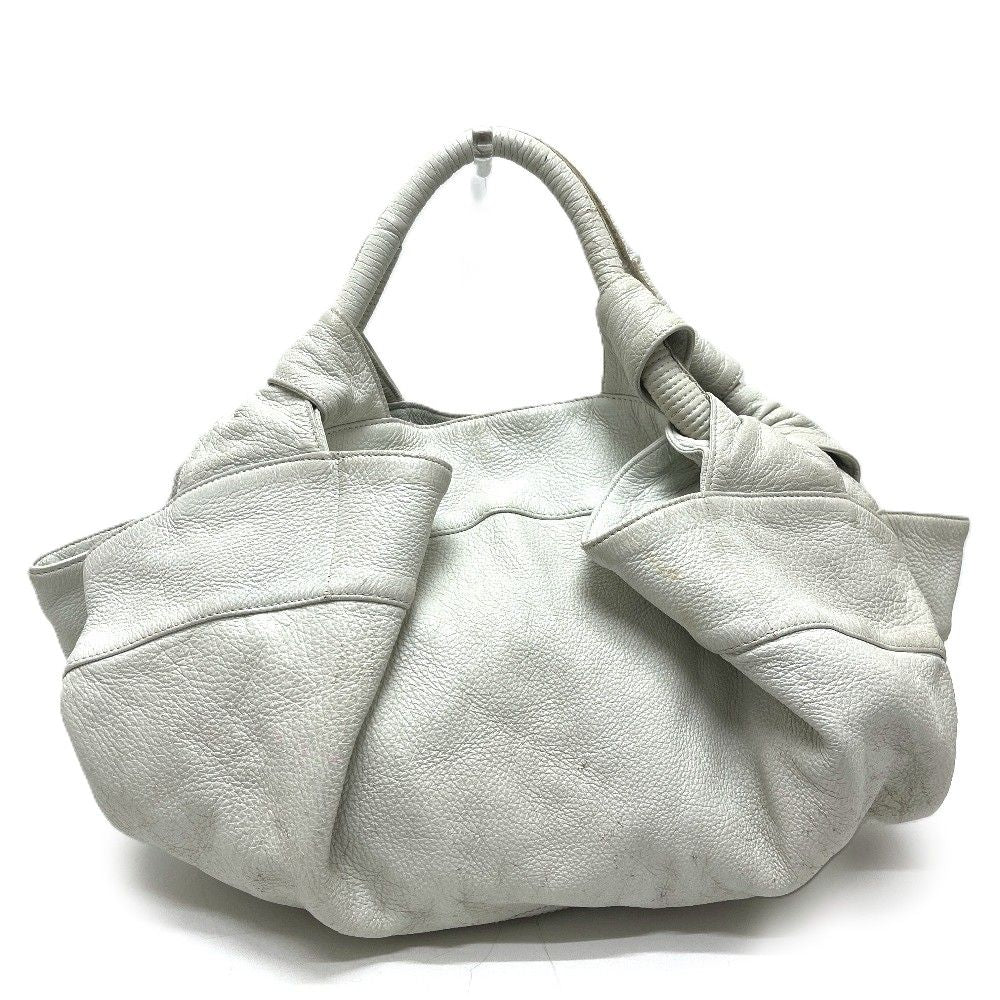Loewe Handbag Nappa Aire Anagram Leather White — view 2