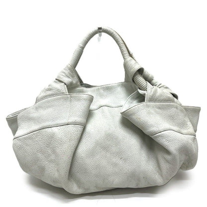 Loewe Handbag Nappa Aire Anagram Leather White — view 2