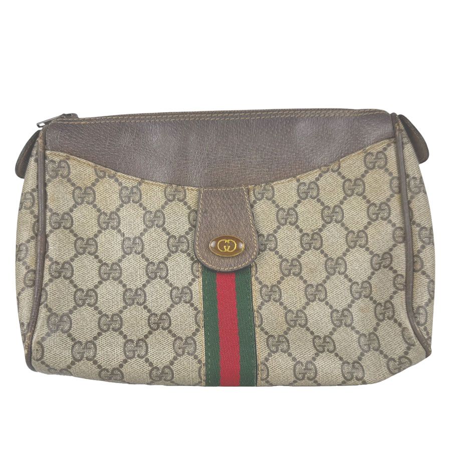 Gucci Clutch Vintage Brown