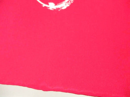 Chanel Camellia Scarf Silk Large Carre Print Magenta Pink — view 5
