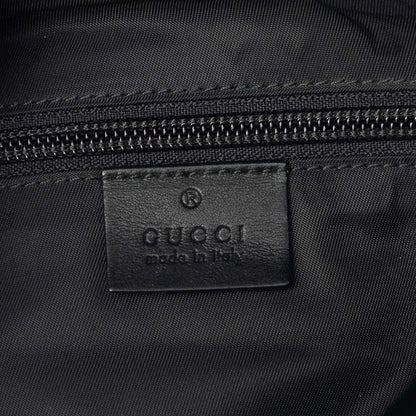 Gucci Sherry Line Belt Bag Crossbody Black Canvas — view 5