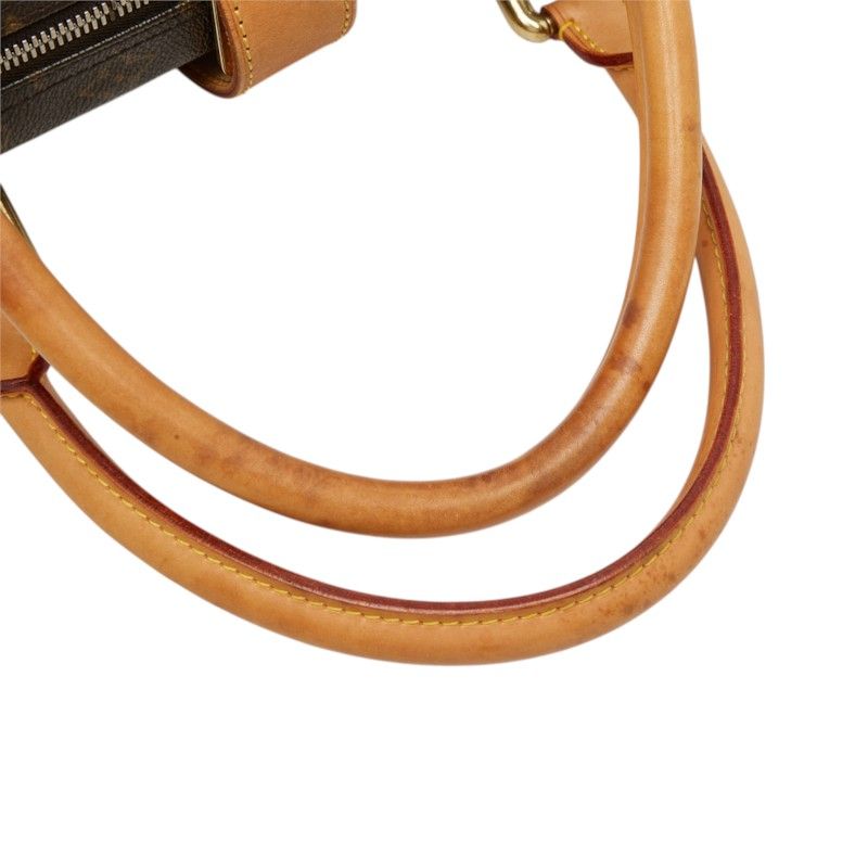 Louis Vuitton Monogram Manhattan GM Handbag Brown Leather — view 8