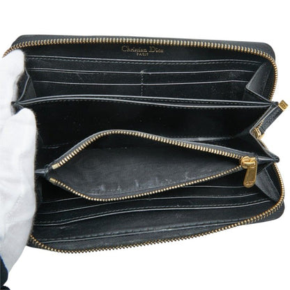 Dior Logo Wallet Black Patent — view 6