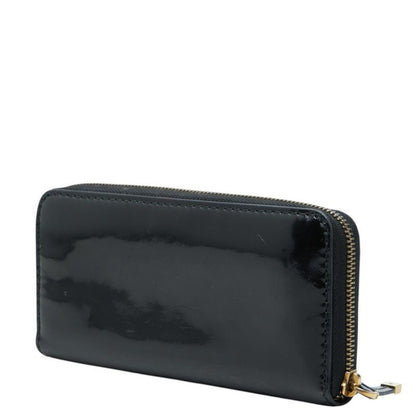 Dior Logo Wallet Black Patent — view 2