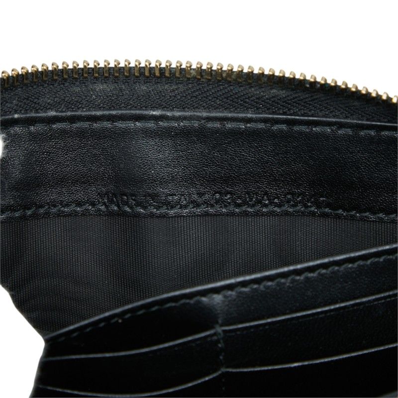 Dior Logo Wallet Black Patent — view 8