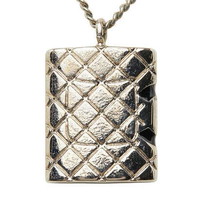 Chanel Cambon CC Logo Chain Pendant 05C Silver Metal — view 3