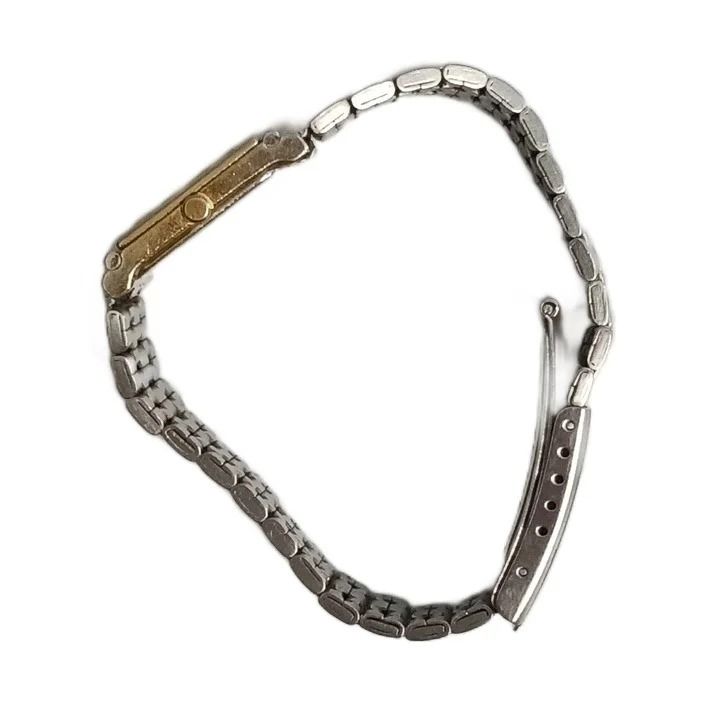 Saint Laurent Watch Quartz Roman Square Silver — view 4