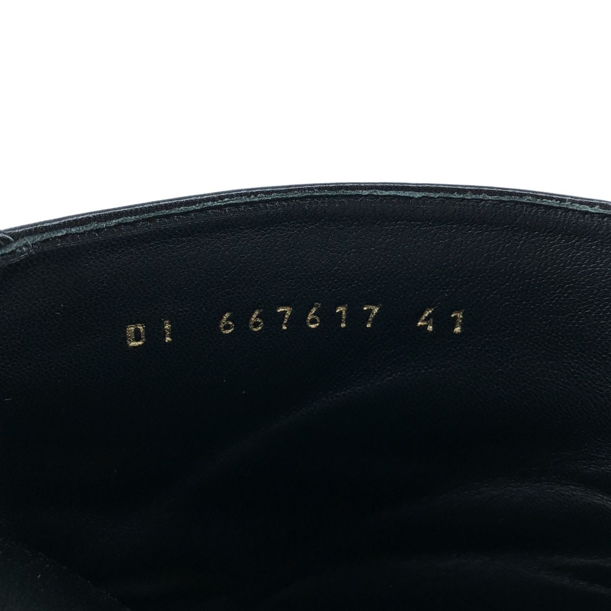 Saint Laurent Paris Joey Leather Side Zip Boots Black — view 6