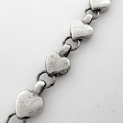 Tiffany & Co Bracelet Puff Heart 925 Sterling Silver — view 4