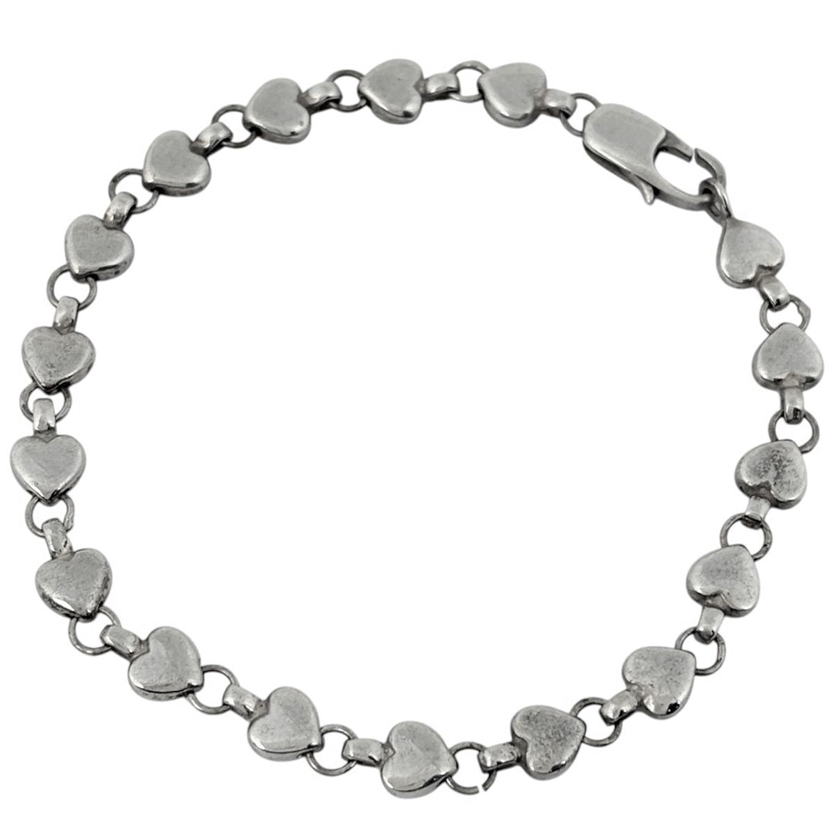 Tiffany & Co Bracelet Puff Heart 925 Sterling Silver