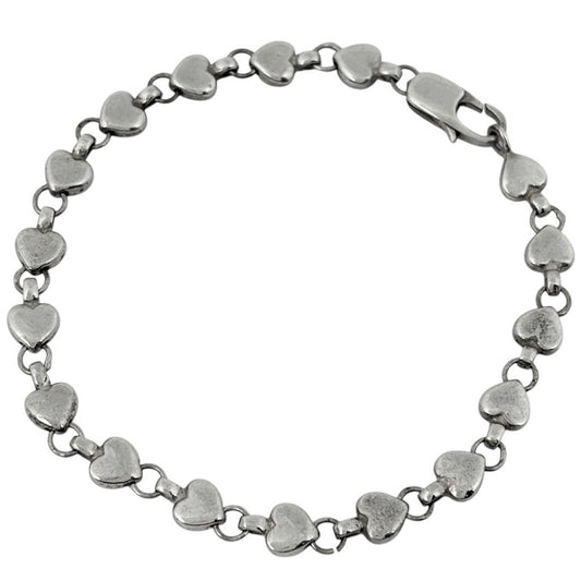Tiffany & Co Bracelet Puff Heart 925 Sterling Silver