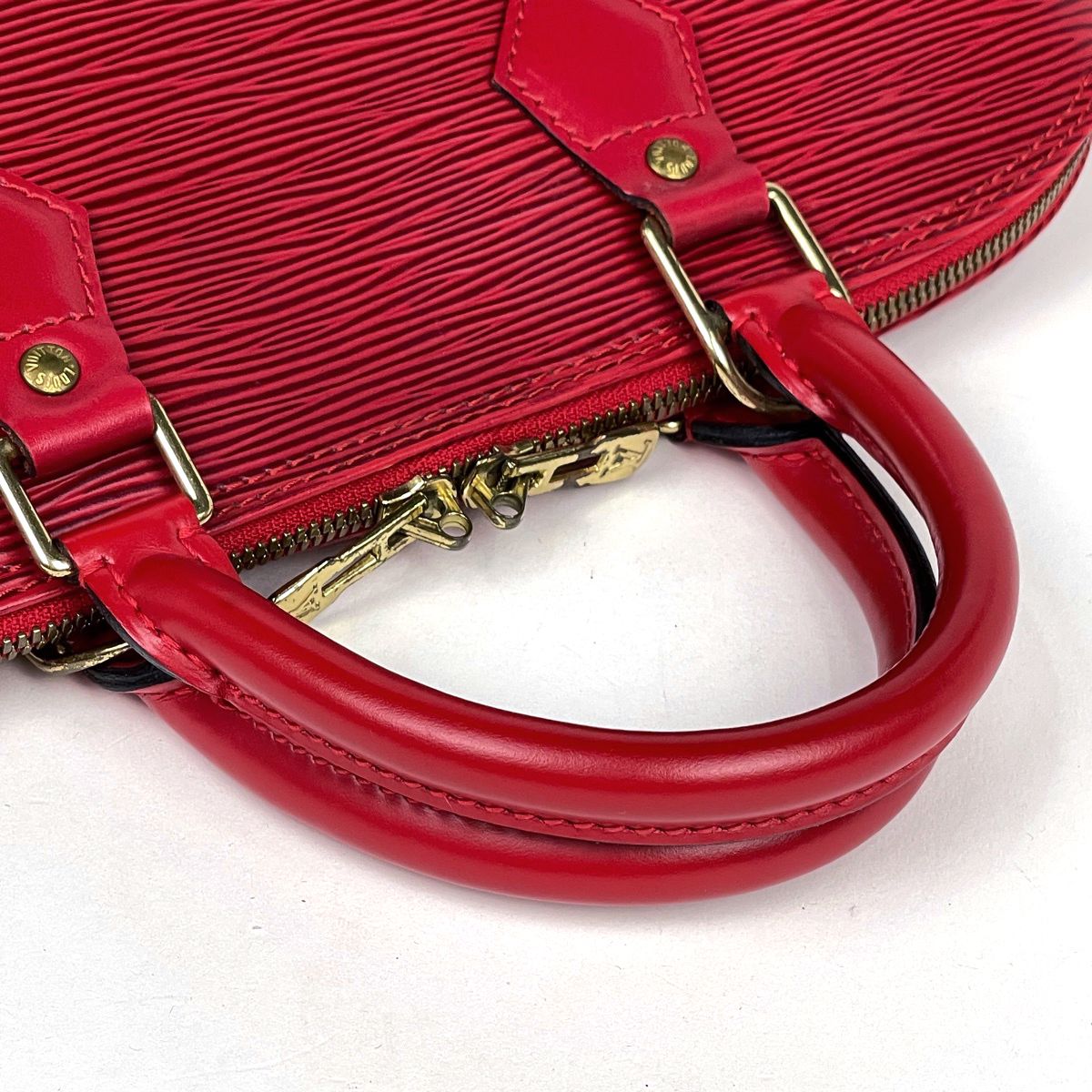 Louis Vuitton Alma Handbag 2-Way Epi Castilian Red — view 6