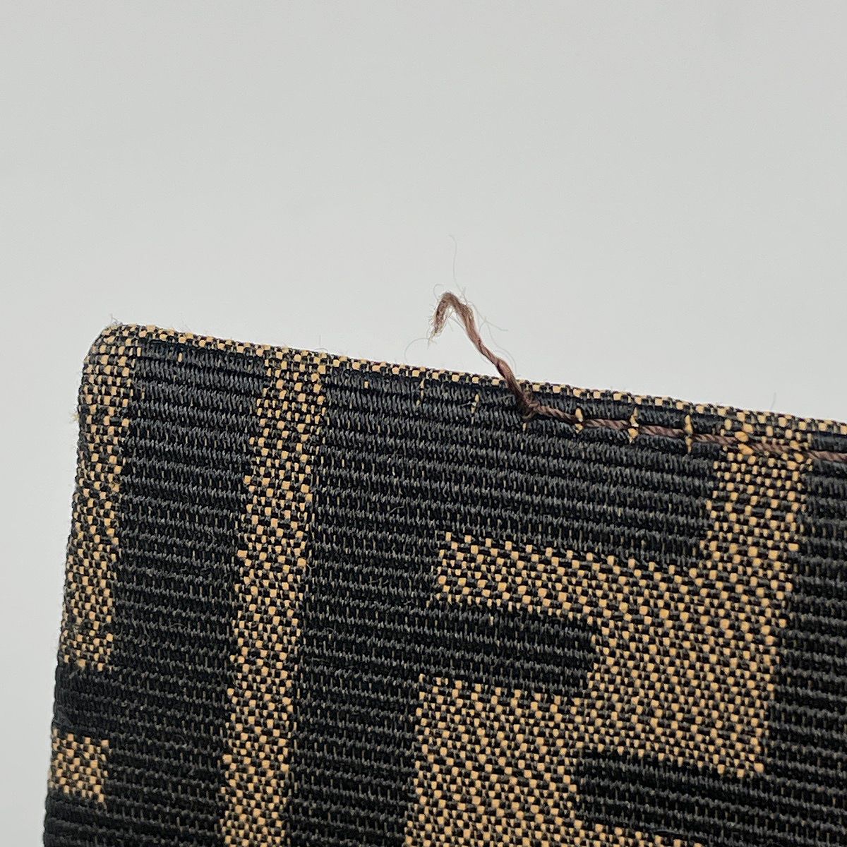Fendi Shoulder Bag Zucca Pattern Mamma Baguette Canvas Brown — view 6