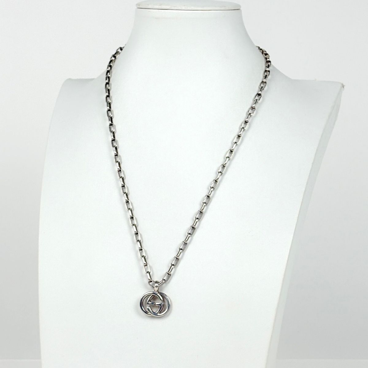Gucci Necklace Interlocking G 925 Sterling Silver — view 6