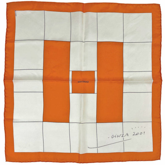 Hermes Petit Carre Ginza Scarf Gavroche Store Opening Commemorative Limited