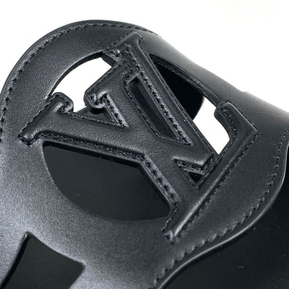 Louis Vuitton LV Isola Mules Shoes Sandals Calfskin Noir — view 6