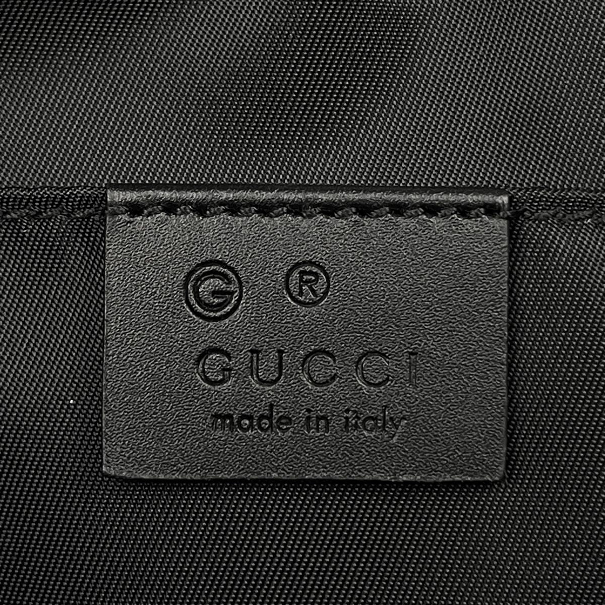Gucci Belt Bag Sherry Line Web Canvas Black — view 7