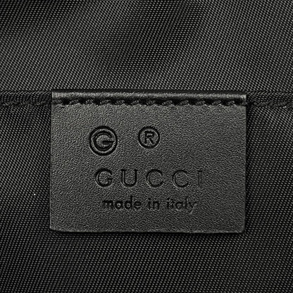 Gucci Belt Bag Sherry Line Web Canvas Black — view 7