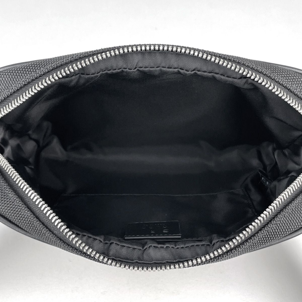 Gucci Belt Bag Sherry Line Web Canvas Black — view 8