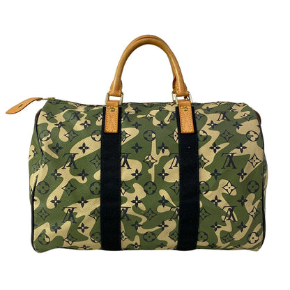 Louis Vuitton Handbag Monogram Moflage Speedy 35 Leather — view 3